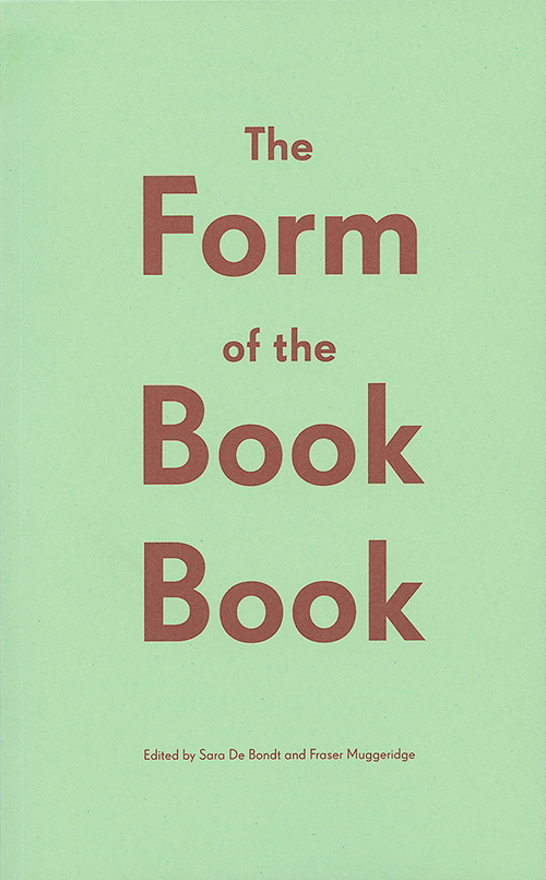 The Form Of The Book Book