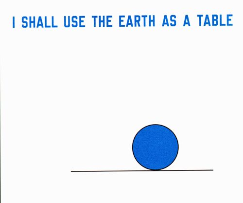 Lawrence Weiner - Something To Put Something On Lawrence Weiner - Something To Put Something On