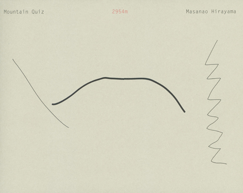Masanao Hirayama Mountain Quiz 2954m