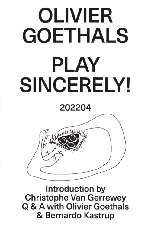 Olivier Goethals – Play Sincerely