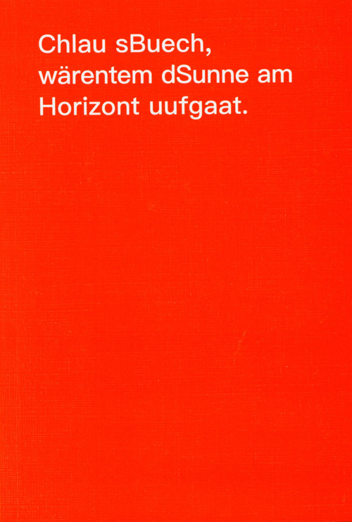 David Horvitz - Wiemer Buecher Chlaut (Swiss) David Horvitz - Wiemer Buecher Chlaut (Swiss)