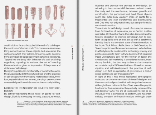 Plugs, Pores, Walls and Lures Self-Design as Sculpture Plugs, Pores, Walls and Lures Self-Design as Sculpture