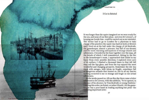 Treasure Island by Robert Louis Stevenson. Art by Shiraz Bayjoo