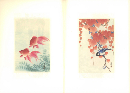 Notebook Birds and Flowers of Japan