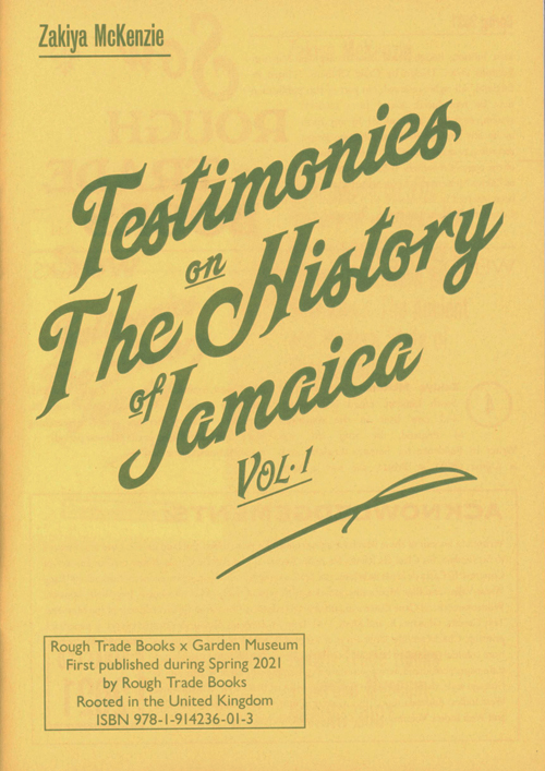 Testimonies On The History Of Jamaica Vol.1