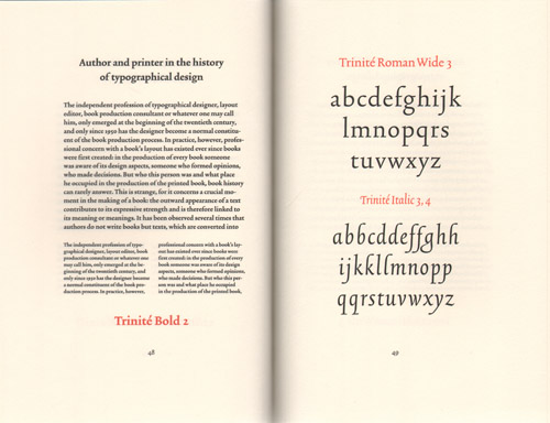 Trinite & Lexicon - The Typefaces Designed By Bram De Does