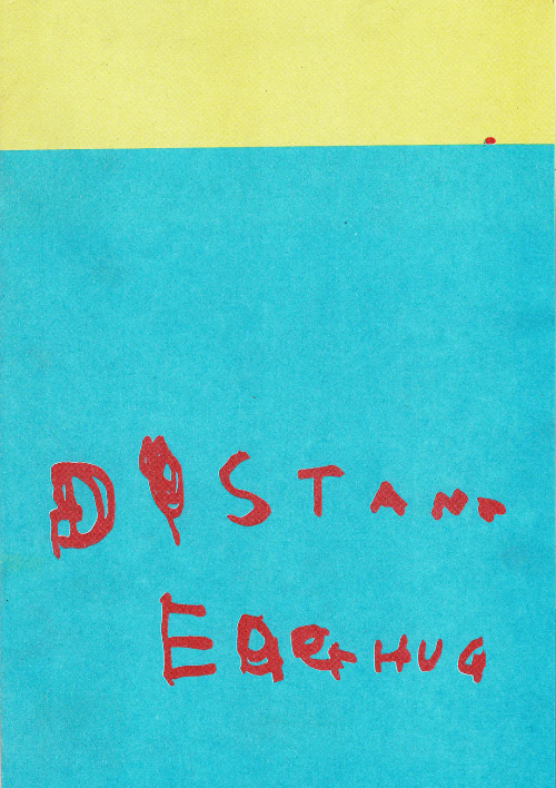 Hato Zines 40 Distant Egghug by Peter McDonald