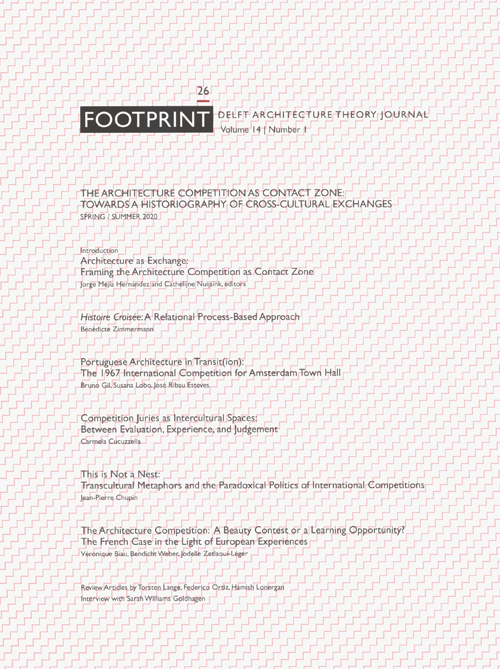 Footprint 26 Delft Architecture Theory Journal Footprint 26 Delft Architecture Theory Journal