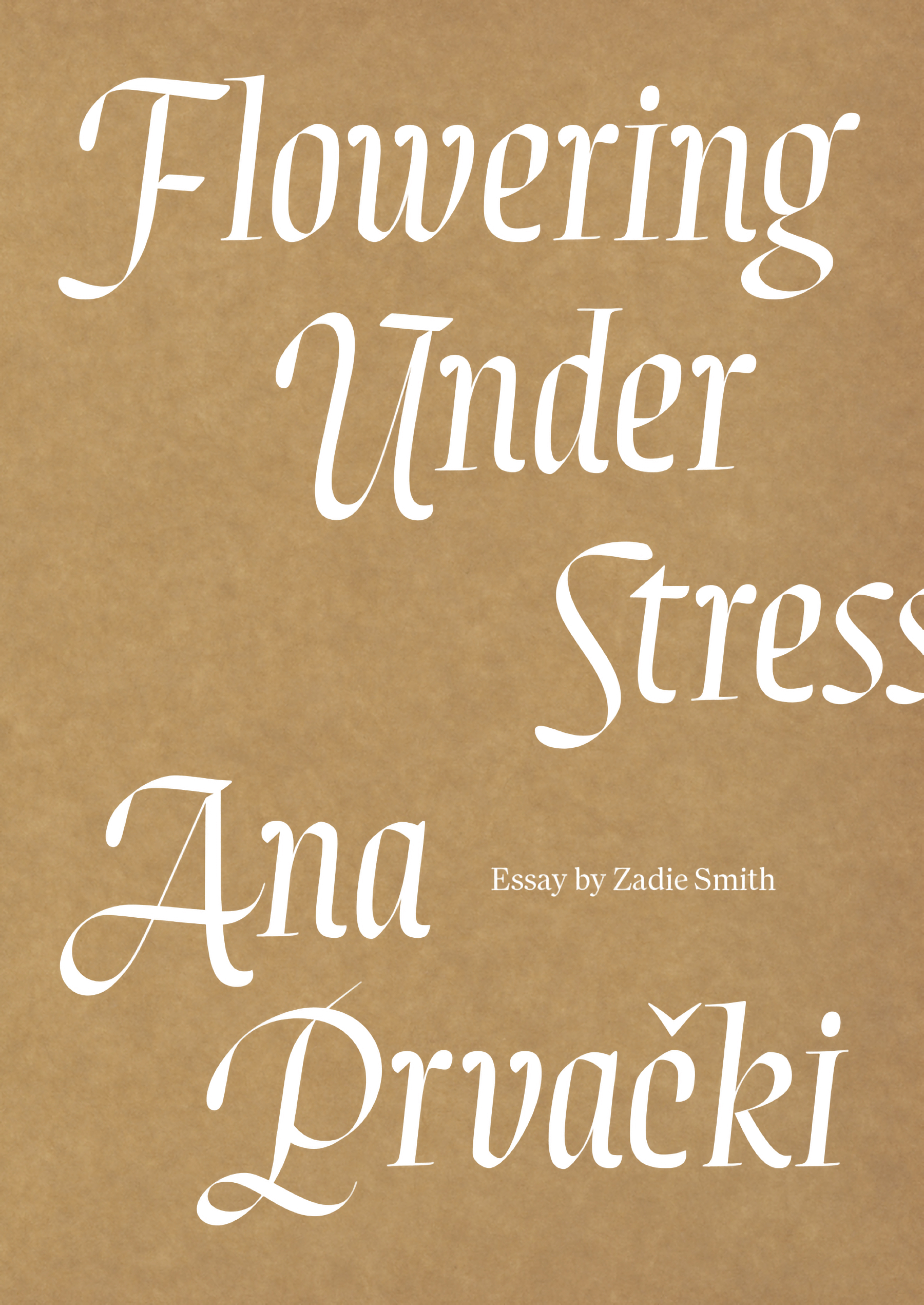 Ana Prvački - Flowering Under Stress Ana Prvački - Flowering Under Stress
