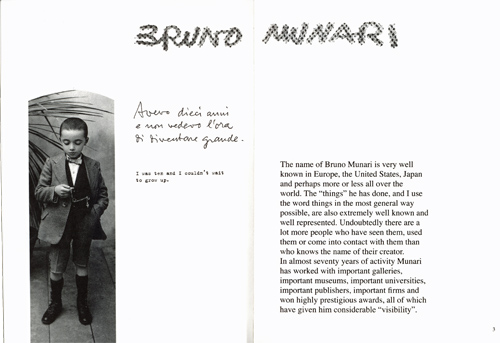 Who On Earth Is Bruno Munari?