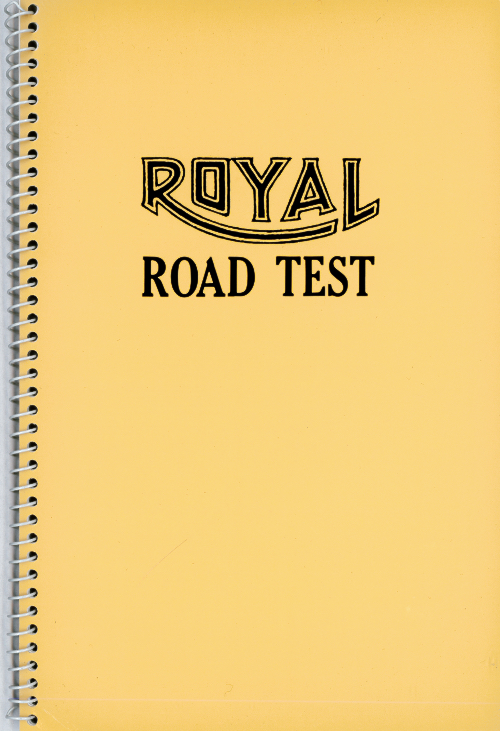 Takashi Homma - Royal Road Test