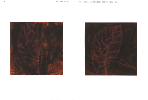 David Hominal - Still Life / Les feuilles mortes – 2020-2021 David Hominal - Still Life / Les feuilles mortes – 2020-2021