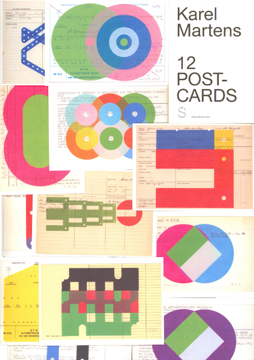 Karel Martens 12 Postcards Set Karel Martens 12 Postcards Set