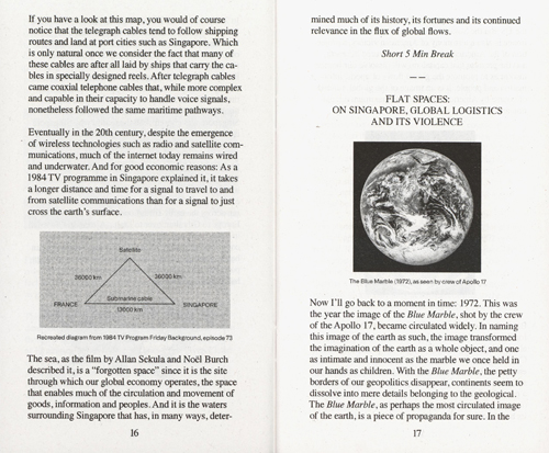 Flat Spaces: On Singapore & The Violence Of Global Logistics Flat Spaces: On Singapore & The Violence Of Global Logistics