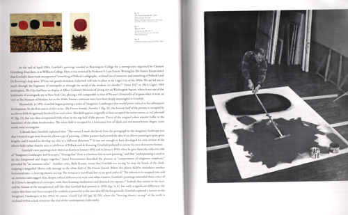 Adolph Gottlieb:gravity,suspension,motion