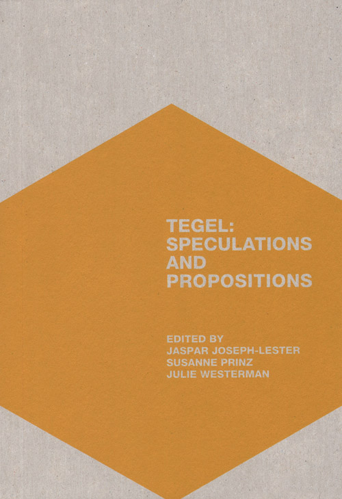 Tegel: Propositions And Speculations (Incl. dvd)