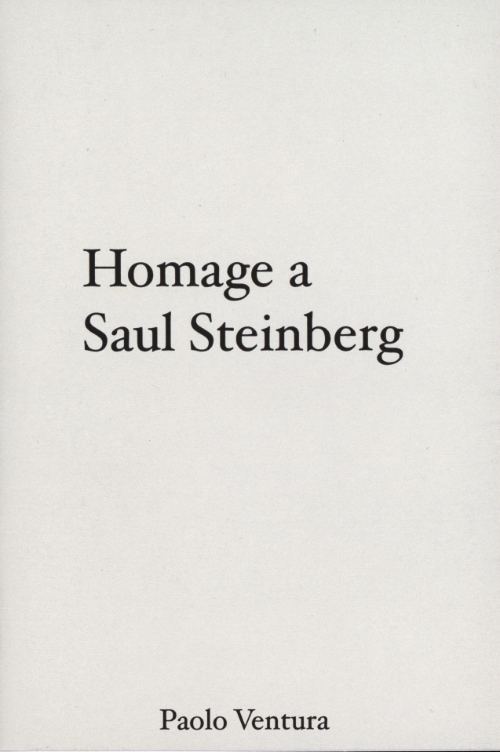 Paolo Ventura - Homage a Saul Steinberg