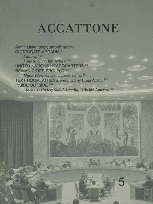 Accattone Magazine On Architecture Issue 5 Armin Linke