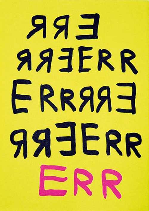 David Shrigley Err David Shrigley Err