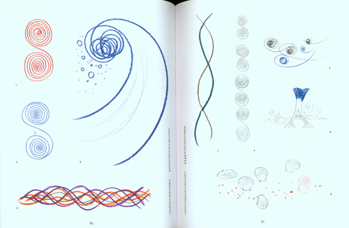 Munari For Rodari Winding Signs, Skewed Marks, Stains, Colours And Scribbles