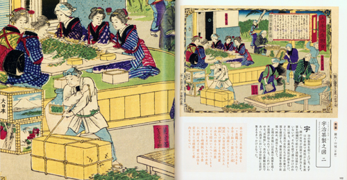 Ukiyo-E Work Scenes - Products Of Greater Japan