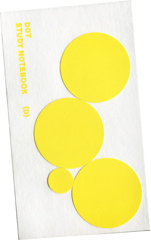 The Experimental Notebook Dot Study (D) Yellow