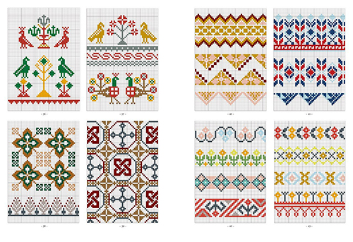 Cross Stitch Coloring Book Cross Stitch Coloring Book