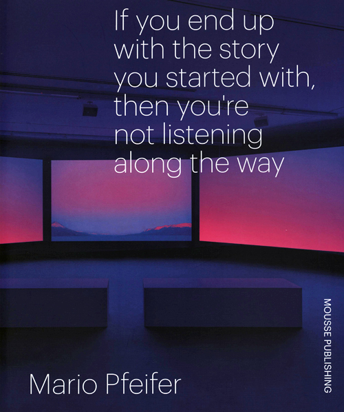 Mario Pfeifer - If You End Up With The Story You Started With