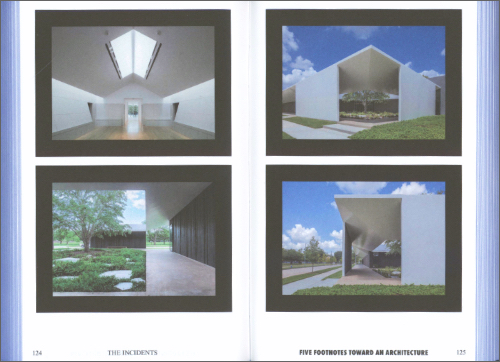 Five Footnotes Toward an Architecture