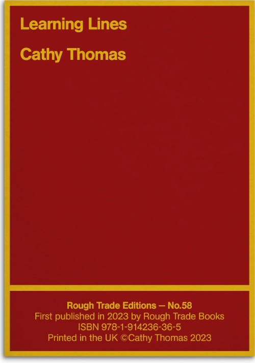 Cathy Thomas Learning Lines