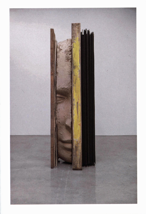 Mark Manders Composition With Yellow Verticals