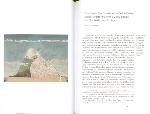 The Landscape as Union between Art and Science The Landscape as Union between Art and Science