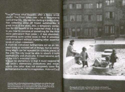 Aldo van Eyck: Seventeen 18, 19... Playgrounds