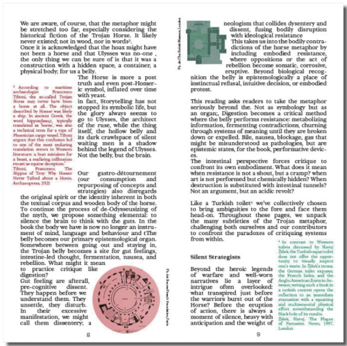 Trojan Horse Exit Strategies - A compendium inside the belly of contemporary art institutions