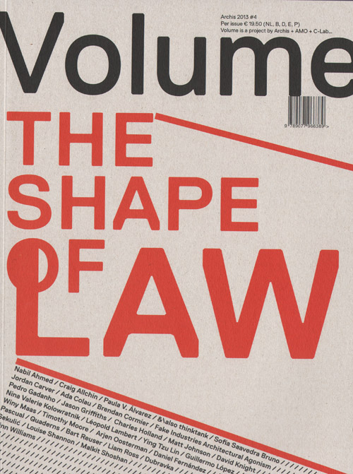 Volume 38: The Shape Of Law