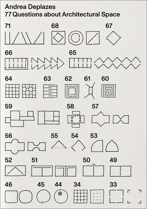 77 Questions about Architectural Space