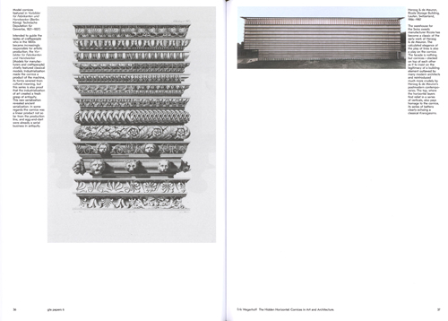 gta Papers 6 The Cornice gta Papers 6 The Cornice