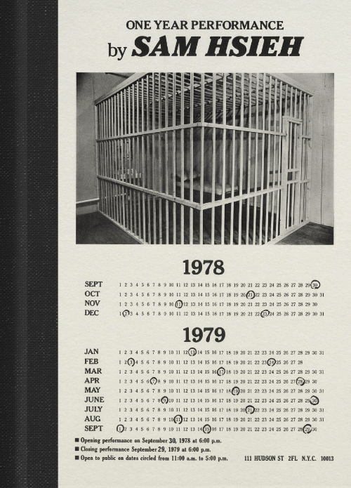 Tehching Hsieh – One Year Performance 1978–1979 Tehching Hsieh – One Year Performance 1978–1979