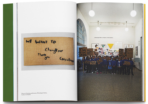 Peter Liversidge: Notes On Protesting