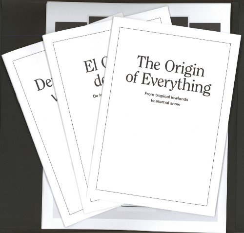 The origin of everything: Vom Tropische Tieflande zum ewigen Schnee. A Composition by Marco Montiel-Soto