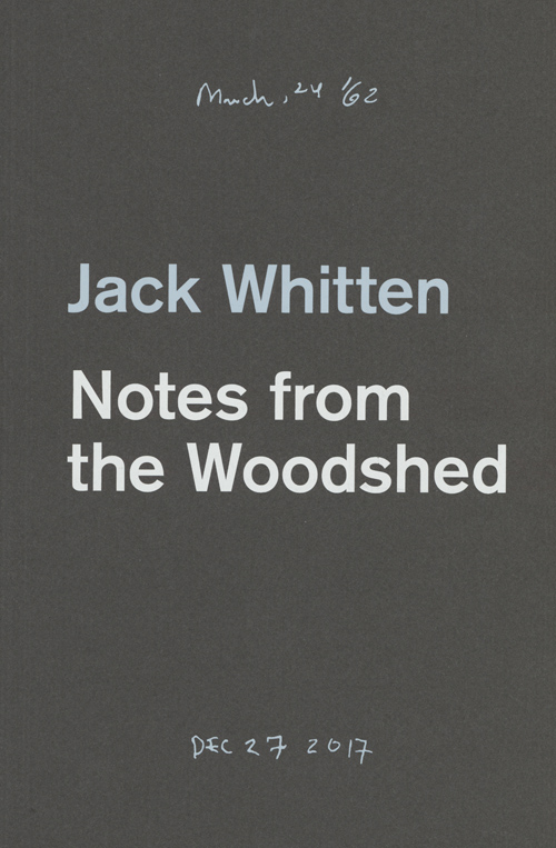 Jack Whitten - Notes From The Woodshed