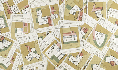 50 Housing Floor Plans (Cards)