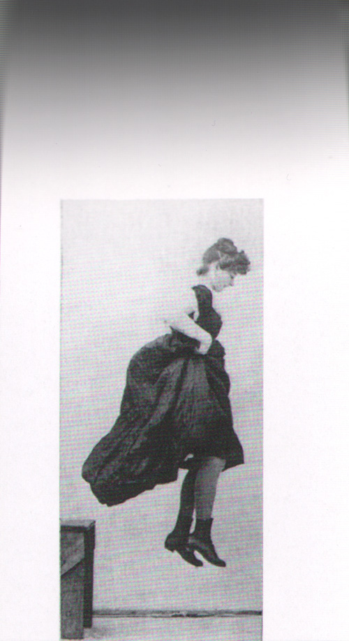 Muybridge: Woman Jumping Off Steps