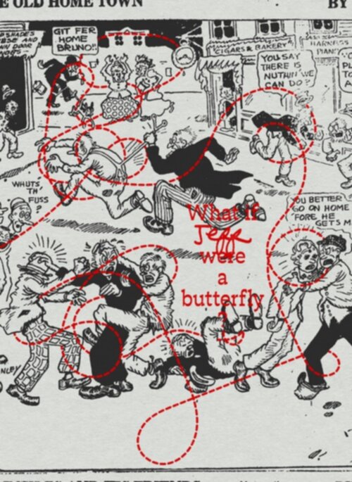 Jeff Mermelstein – What if Jeff were a Butterfly? Jeff Mermelstein – What if Jeff were a Butterfly?