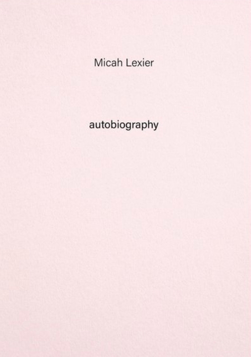 Micah Lexier - Autobiography #08