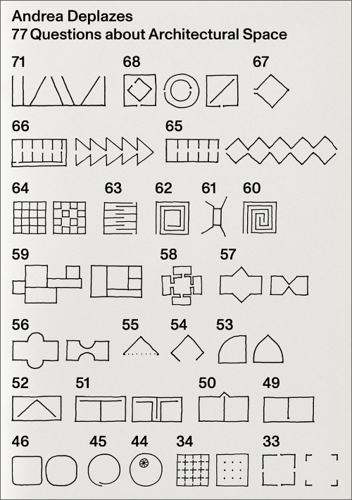 77 Questions about Architectural Space