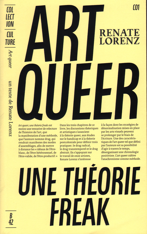 Art Queer Une Theorie Freak (French Only)
