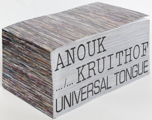 Anouk Kruithof - Universal Tongue Anouk Kruithof - Universal Tongue