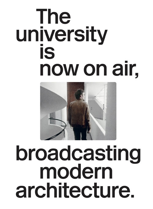 The University Is Now On Air, Broadcasting Modern Architecture