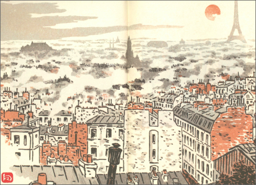 Notebook Thirty-six Views of the Tour Eiffel